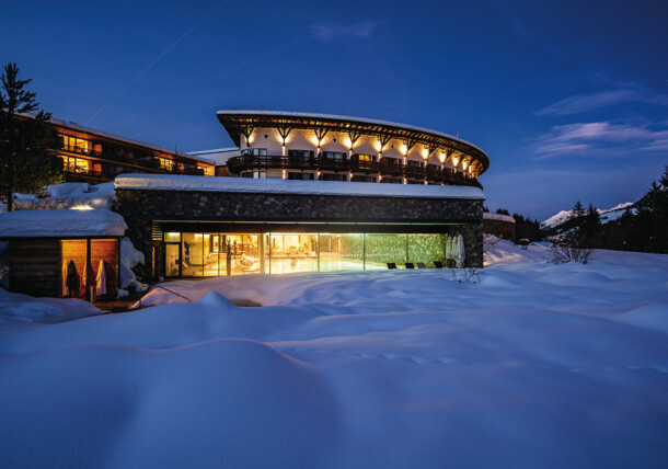     Travel Charme Ifen Hotel - view in winter 